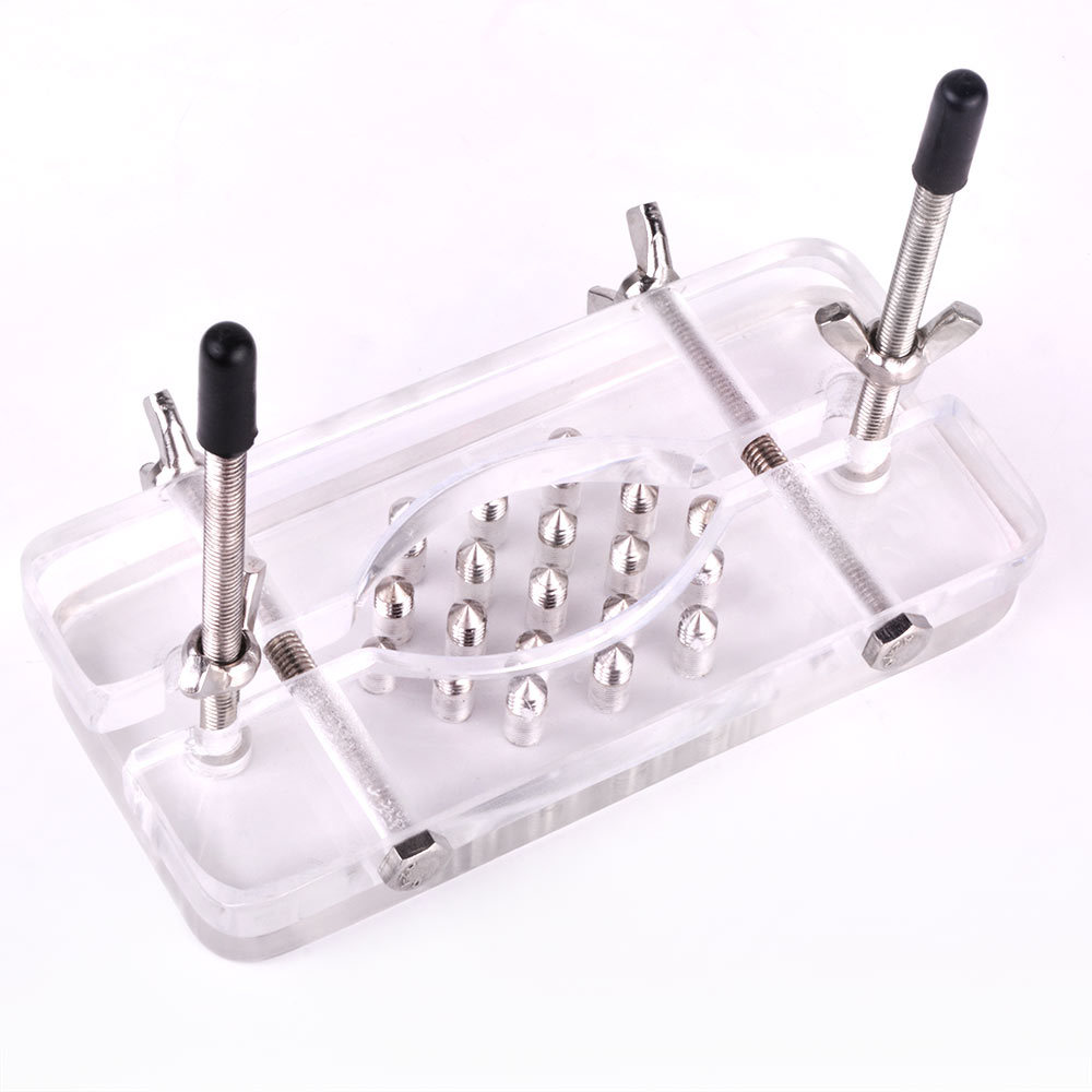 UberKinky Acrylic Ball Butcher With Spikes | UberKinky
