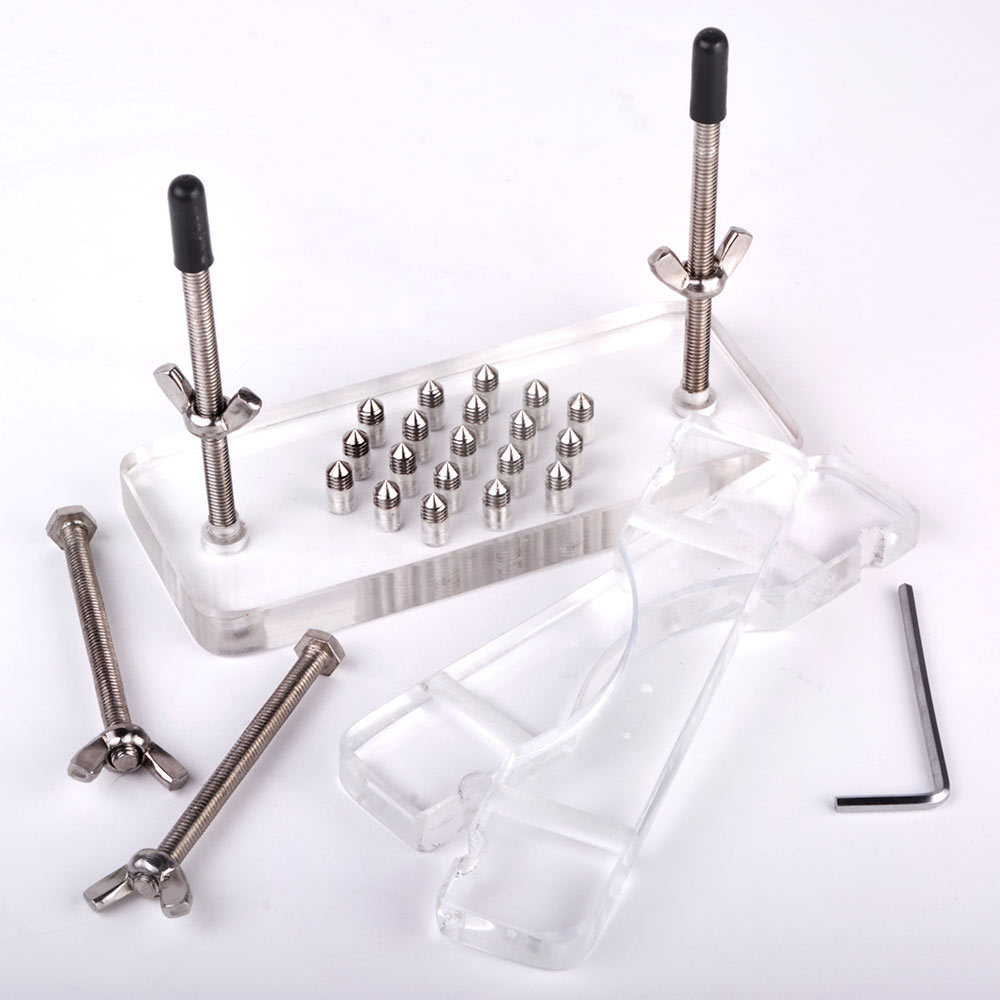 UberKinky Acrylic Ball Butcher With Spikes | UberKinky