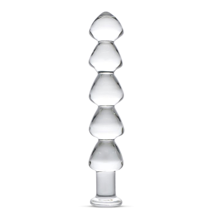 Master Series Drops Anal Link Glass Dildo | UberKinky