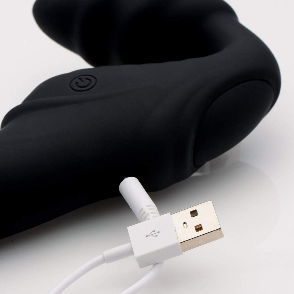 Pro Rider 9X Vibrating Silicone Strapless Strap On with Remote Control | UberKinky