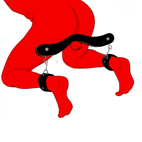 UberKinky Humbler with Ankle Restraints | UberKinky
