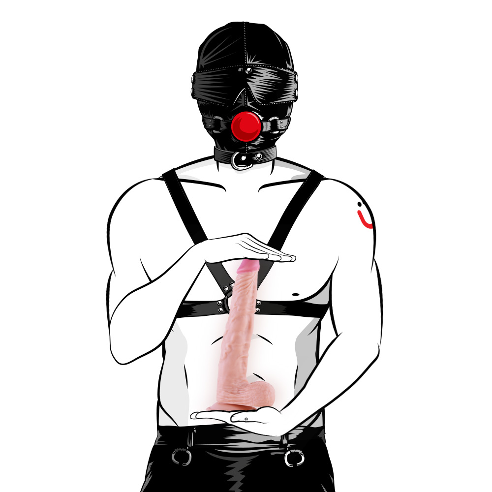 Uberkinky Straight Up Dildo 7.5 Inches | UberKinky