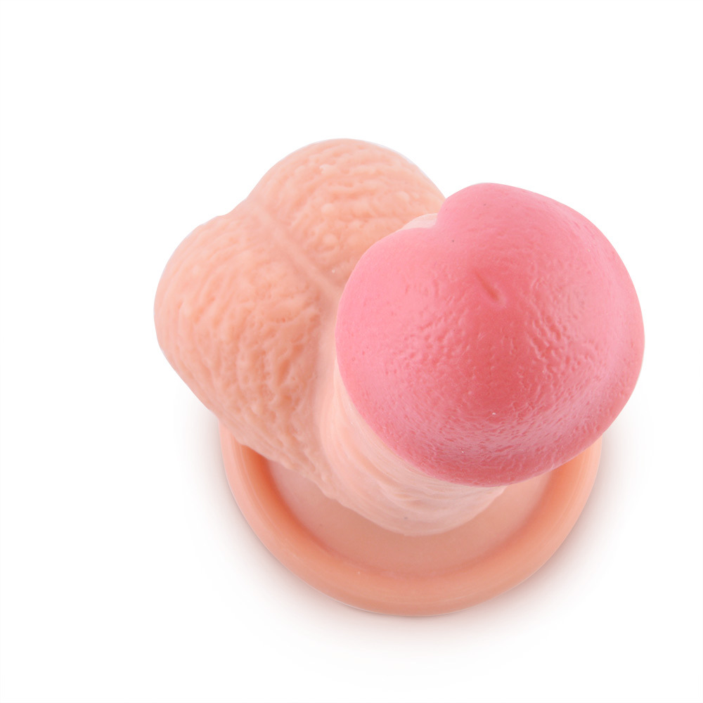 UberKinky The Feels Dual Density Silicone Dildo 6 Inches | UberKinky