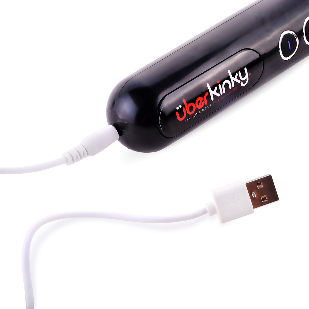 UberKinky Black Magic Wand Vibrator | UberKinky