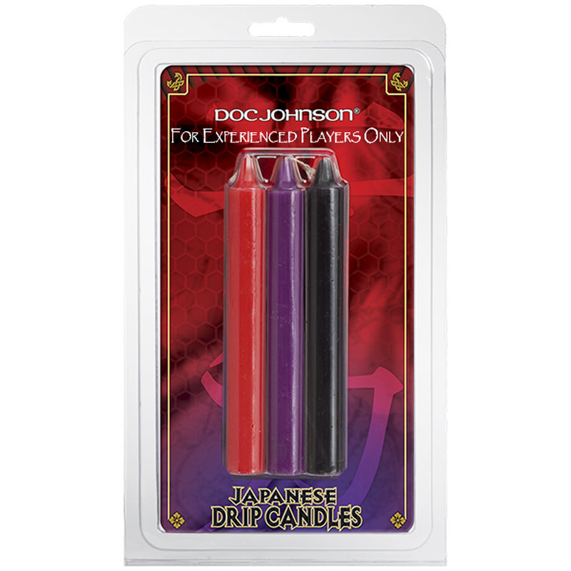 Doc Johnson Japanese Drip Candles 3 Pack | UberKinky