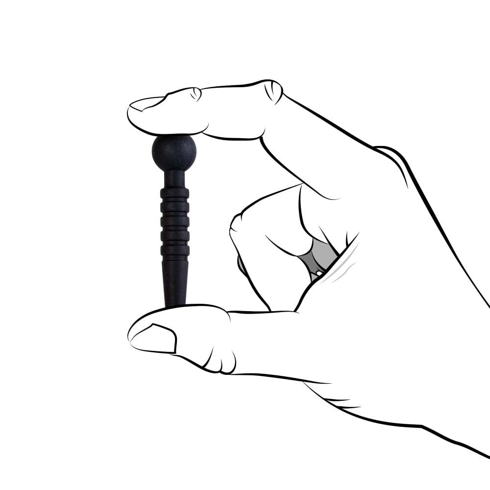 UberKinky Dark Rods 3 Piece Penis Plug Set | UberKinky