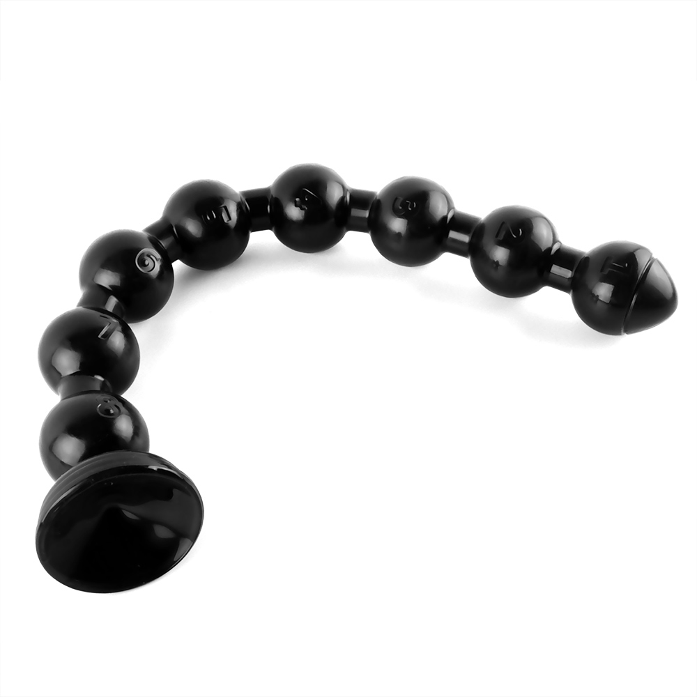 Hosed Beaded Thick Anal Snake 18.75 Inches | UberKinky
