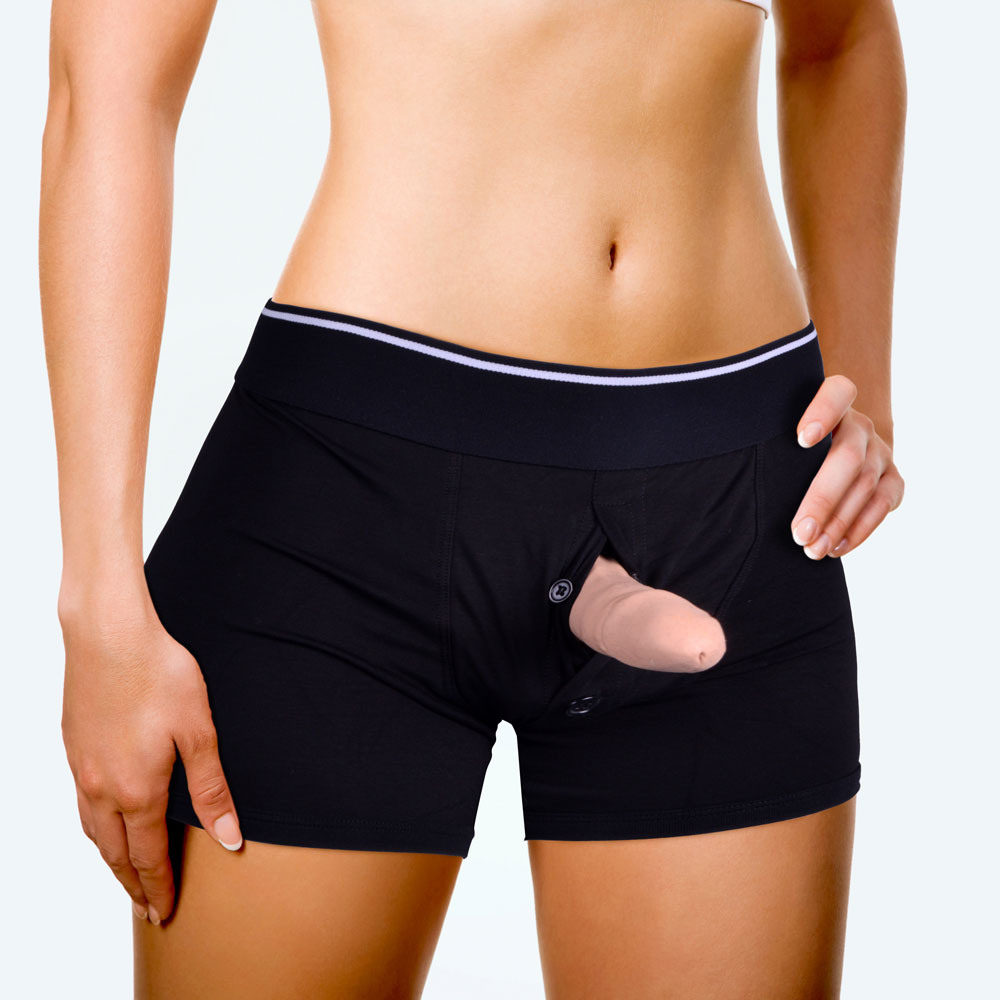 UberKinky Unisex Strap-On Boxers 1