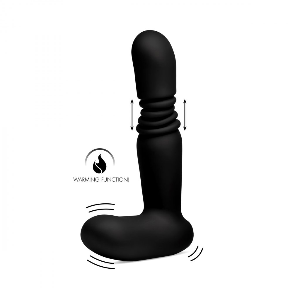 Under Control Silicone Thrusting Anal Plug With Remote Control | UberKinky