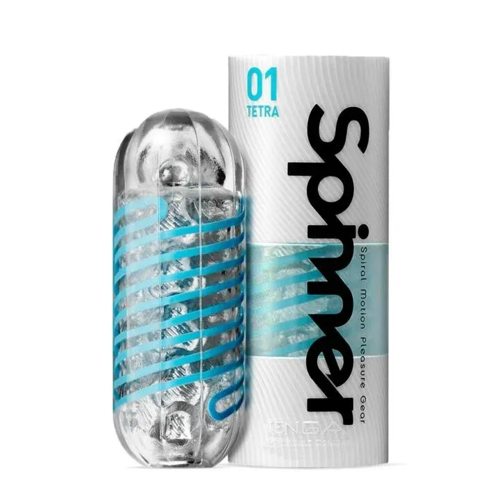 Tenga Spinner Tetra Textured Male Masturbator | UberKinky