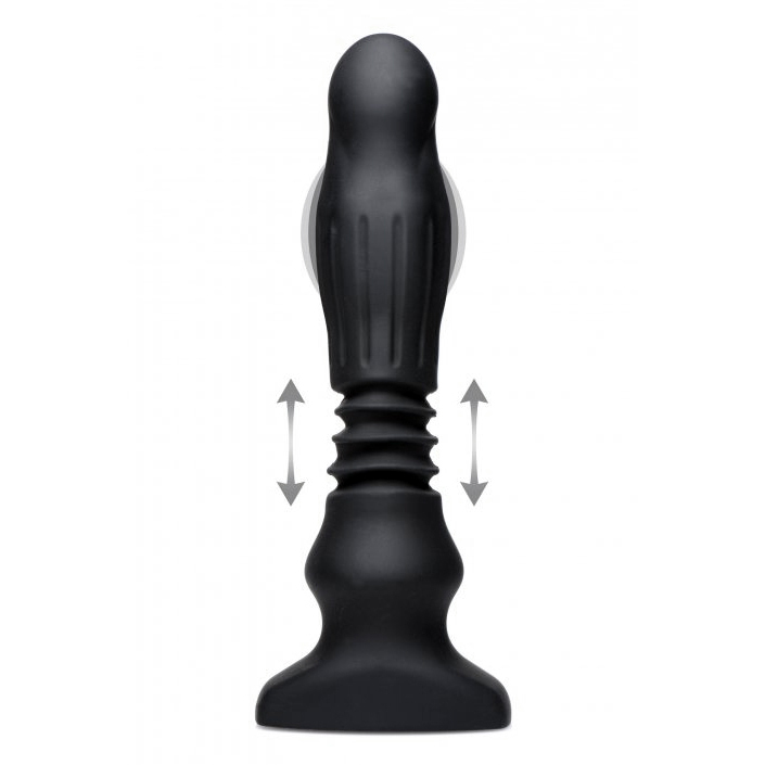 Uberkinky Thunderplugs Silicone Swelling And Thrusting Plug With Remote Control | UberKinky
