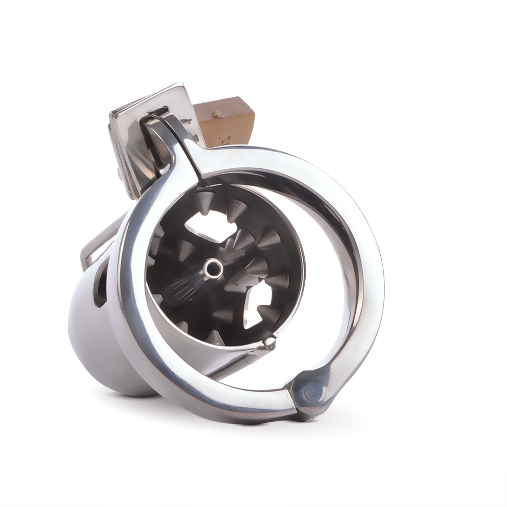 Uberkinky The Pleasure Dome Stainless Steel Chastity Cage 2