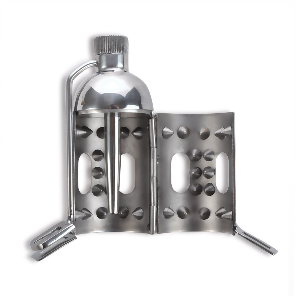 Uberkinky The Pleasure Dome Stainless Steel Chastity Cage | UberKinky