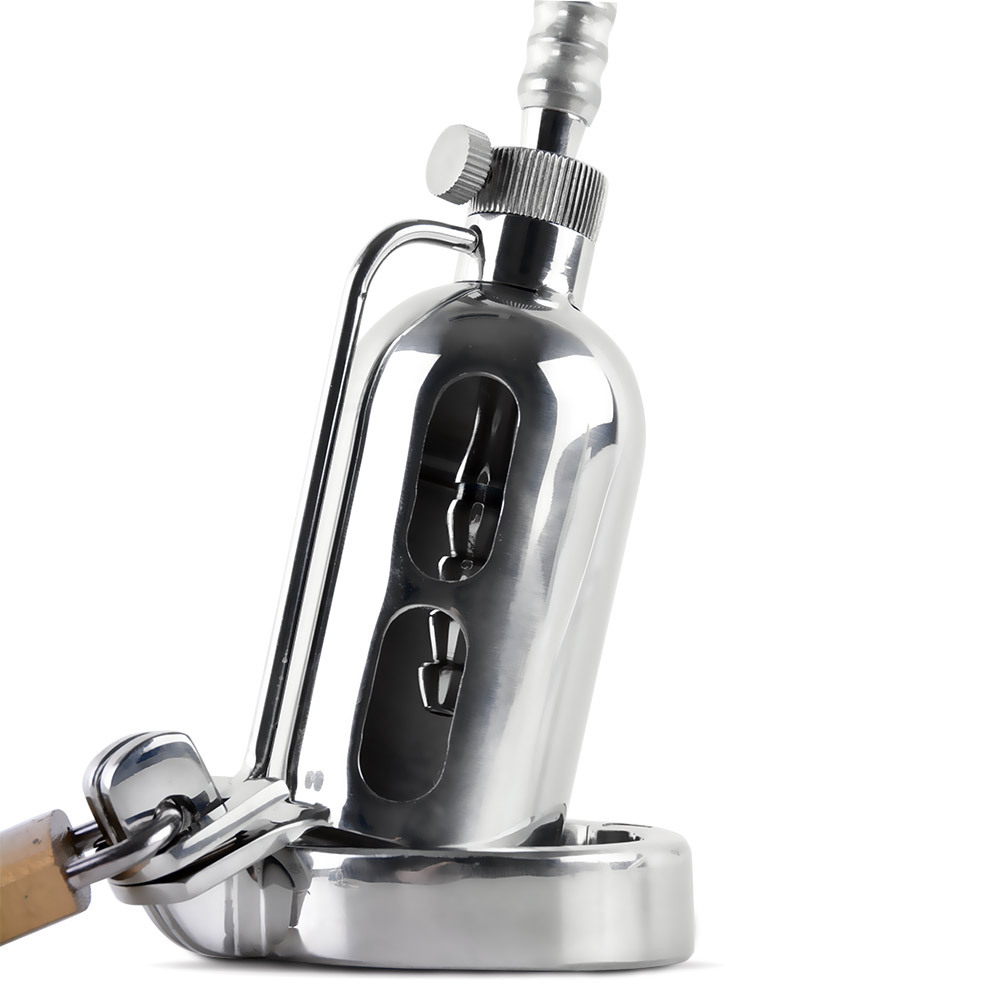 Uberkinky The Tap Stainless Steel Chastity Cage | UberKinky