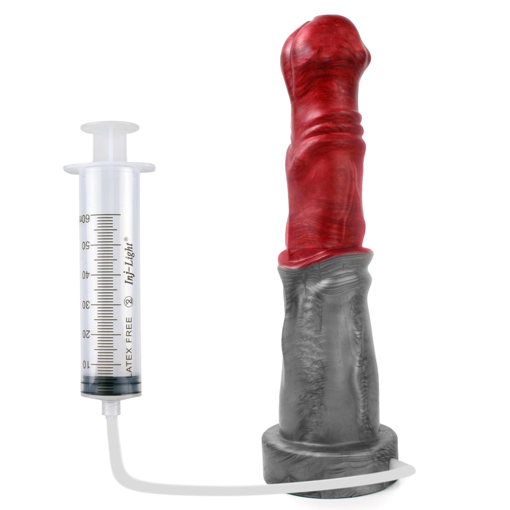 Sinnovator Steed Platinum Silicone Dildo 7.4 Inches to 12.4 Inches (4 Sizes)