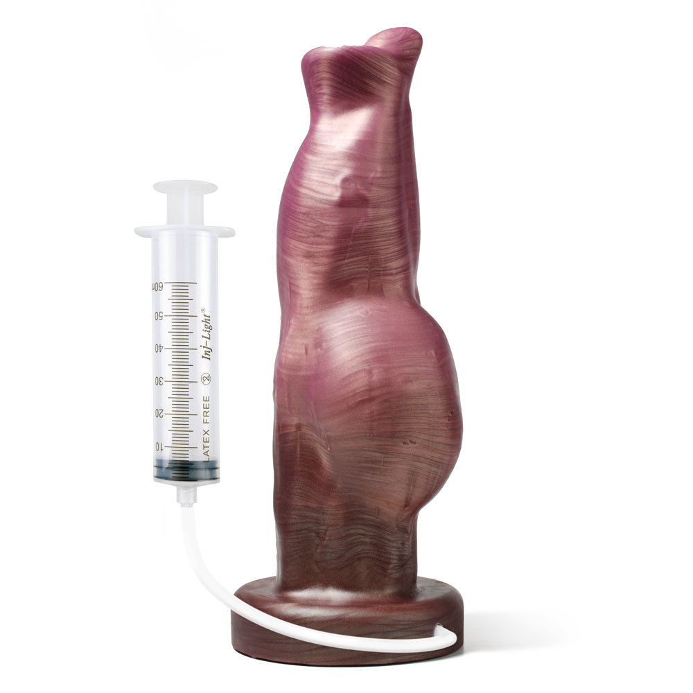 Sinnovator Knot Platinum Silicone Dildo 6.75 to 12 inches (4 Sizes) | UberKinky