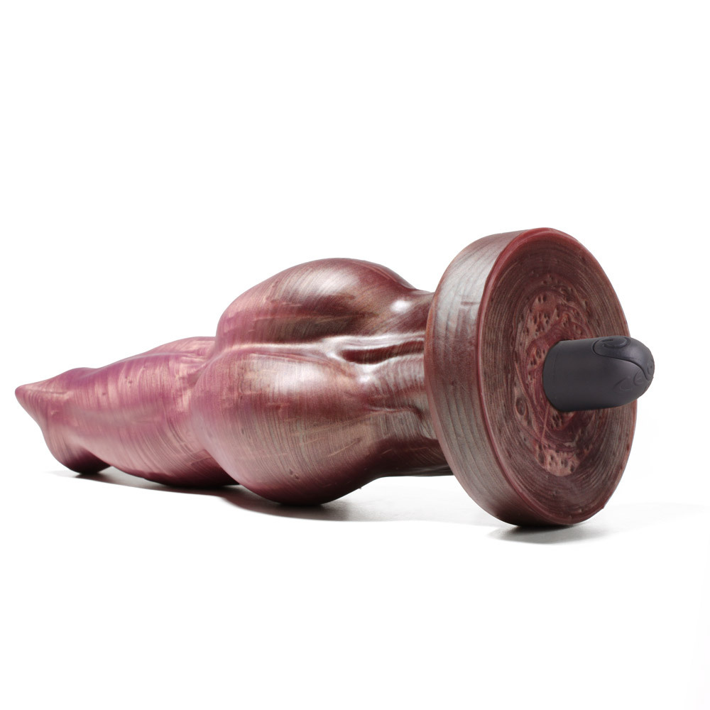 Sinnovator Knot Platinum Silicone Dildo 6.75 to 12 inches (4 Sizes) | UberKinky