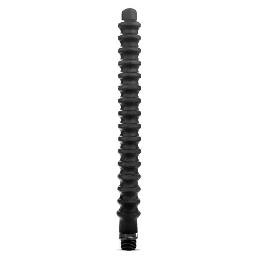 Uberkinky Ribbed Anal Probe Silicone Anal Douche | UberKinky