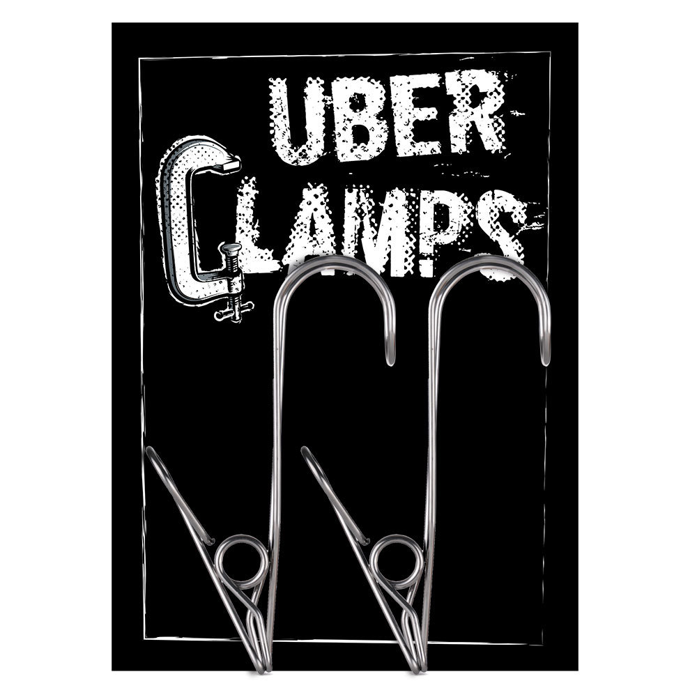 Uber Clamps Hooked Nipple Clamps | UberKinky