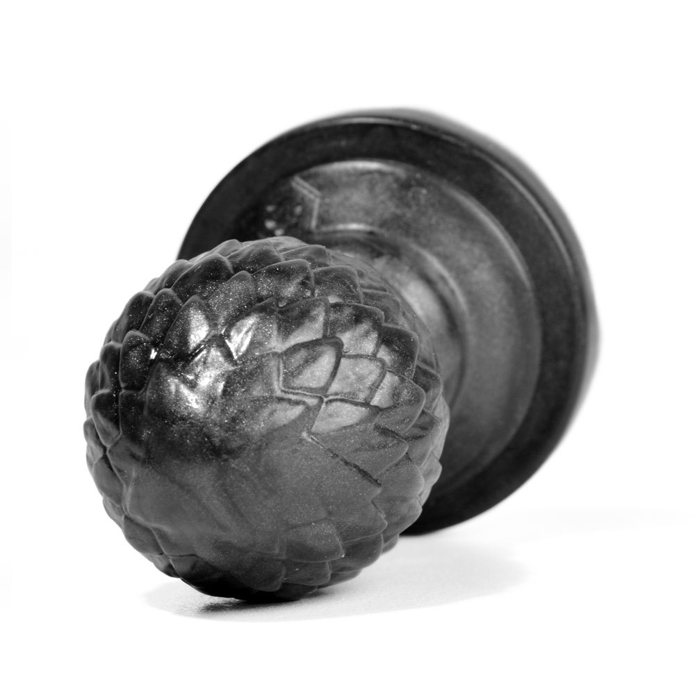 Sinnovator Drogon Dragon Egg Platinum Silicone Butt Plug 2.2 Inches to 4.3 Inches (3 Sizes) | UberKinky