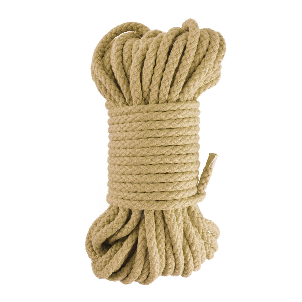 UberKinky Natural Hemp Bondage Rope 66ft 20 m
