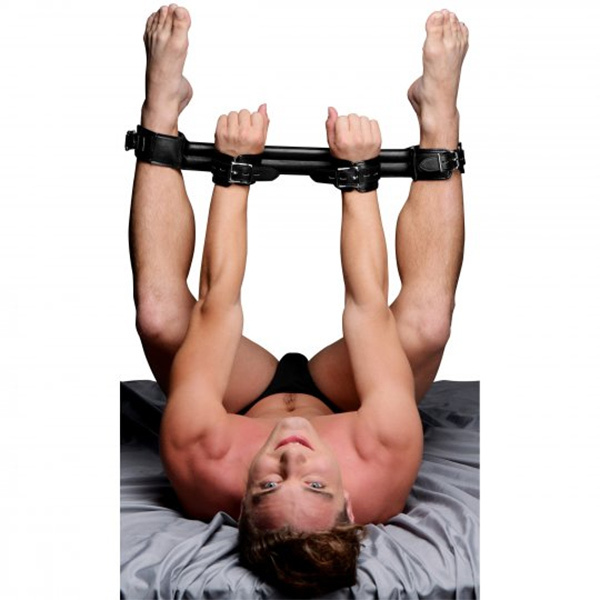 Strict Leather Deluxe Rigid Spreader Bar | UberKinky