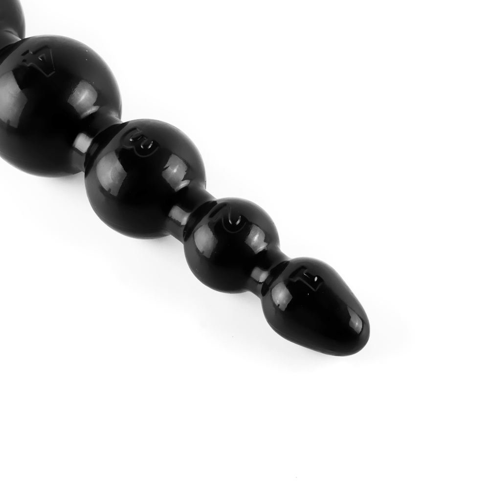 Hosed Graduated Bead Anal Snake 18.75 Inches | UberKinky