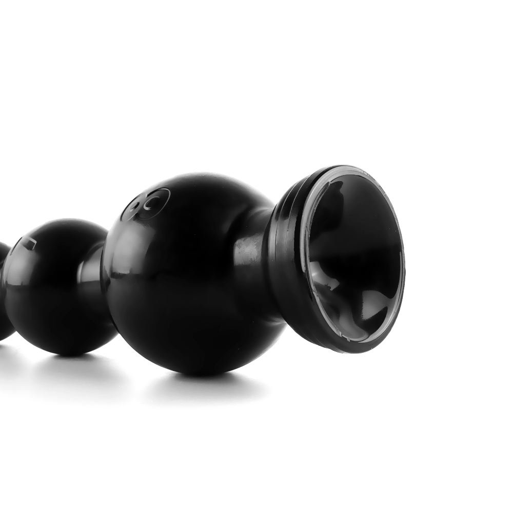 Hosed Graduated Bead Anal Snake 18.75 Inches | UberKinky