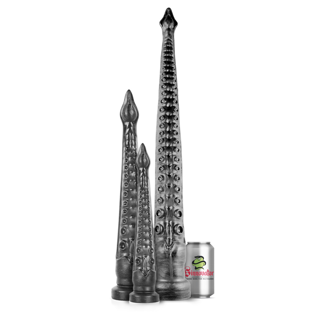 Sinnovator Dagon Platinum Silicone Dildo Depth Training Tentacle 12 Inches to 22.5 Inches (4 Sizes) | UberKinky