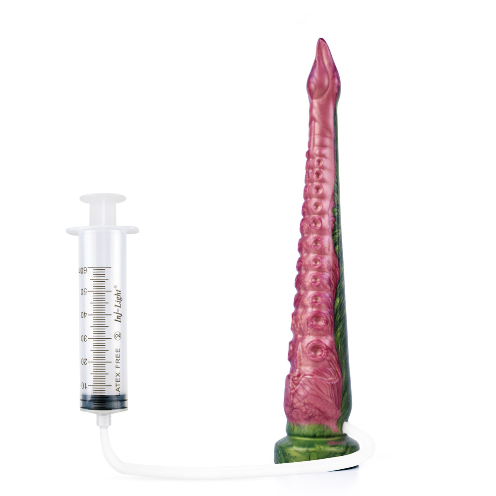 Sinnovator Dagon Platinum Silicone Dildo Depth Training Tentacle 12 Inches to 22.5 Inches (4 Sizes) | UberKinky