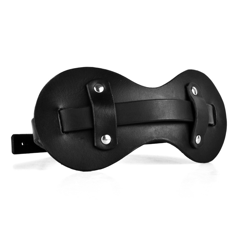UberKinky Saddle Leather Blindfold | UberKinky