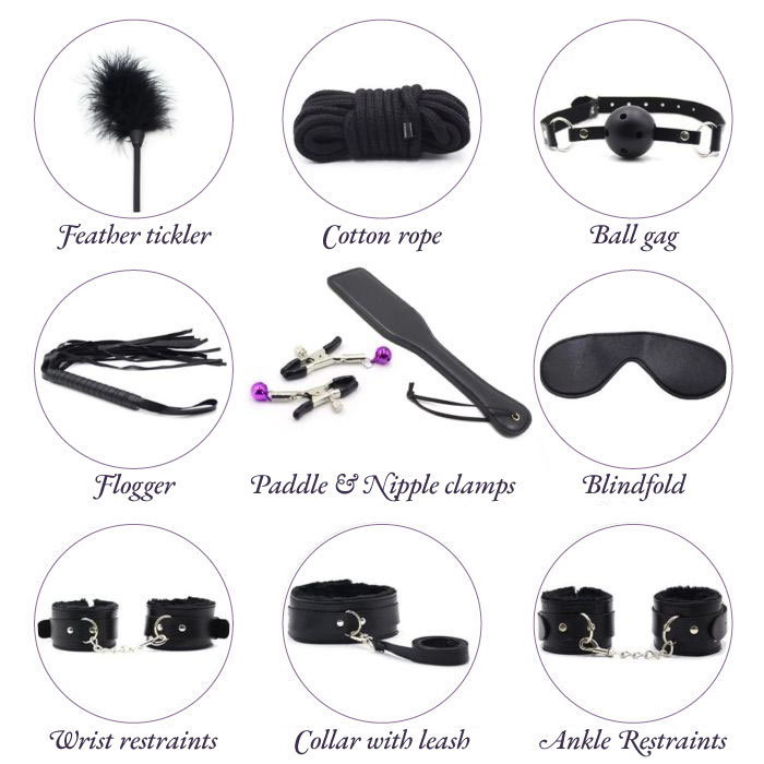 Bondage Play® Beginner's Bondage Kit | UberKinky