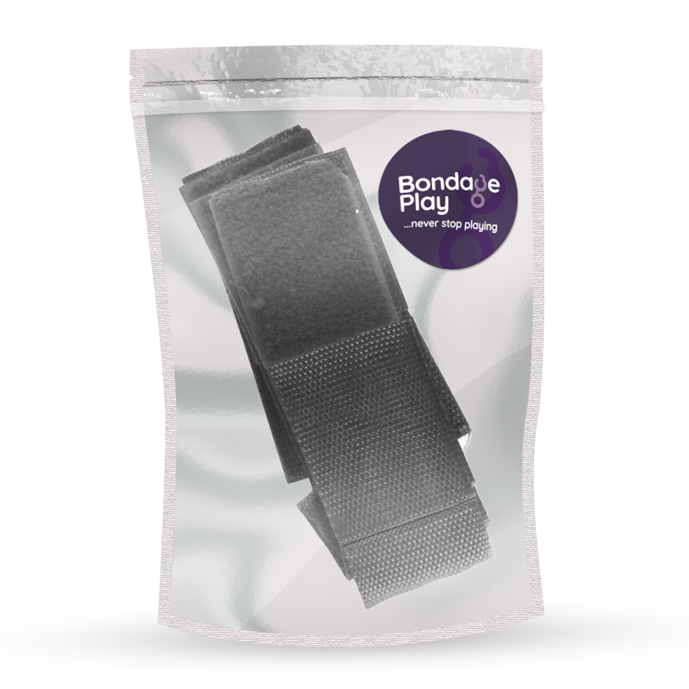 Bondage Play® Wrist To Ankle Cuffs | UberKinky