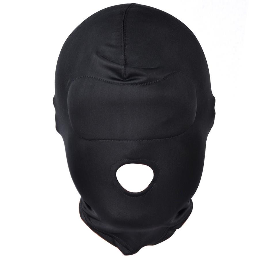 Bondage Play® Bondage Hood With Open Mouth | UberKinky
