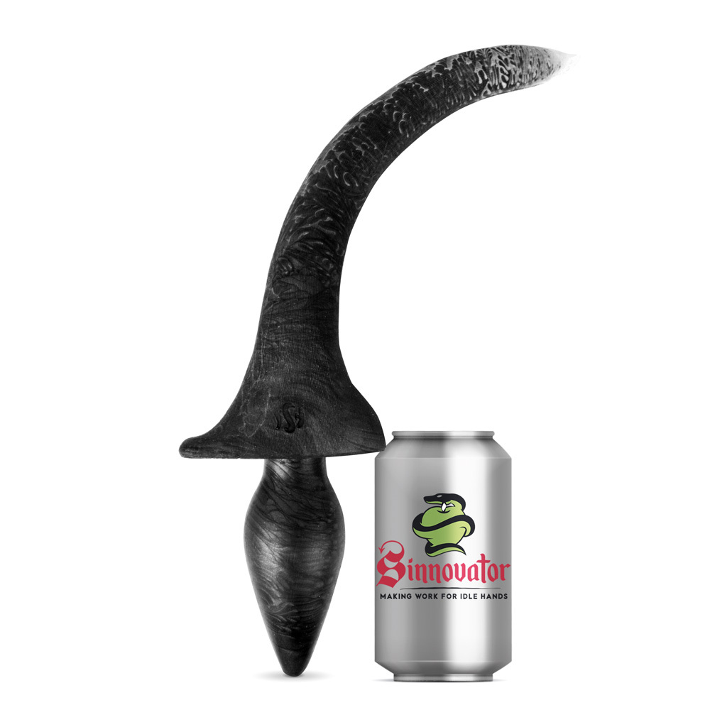 Sinnovator Rex Tail Platinum Silicone Butt Plug