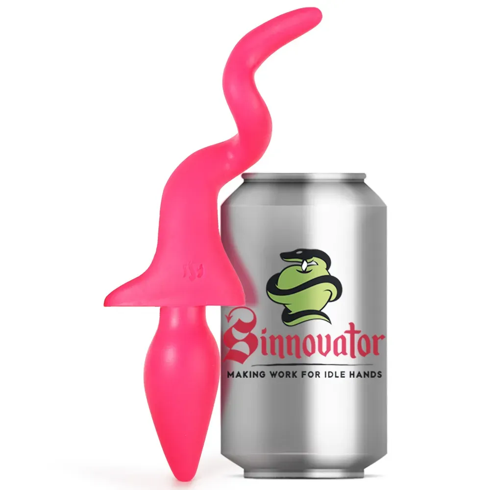 Sinnovator Squeal Platinum Silicone Butt Plug