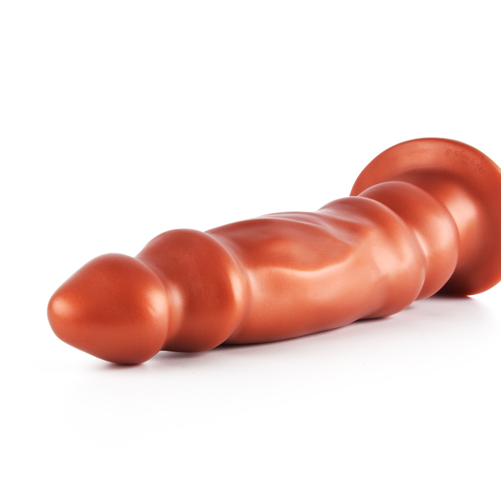 SquarePegToys® Triple Score Dildo 13 Inches 2