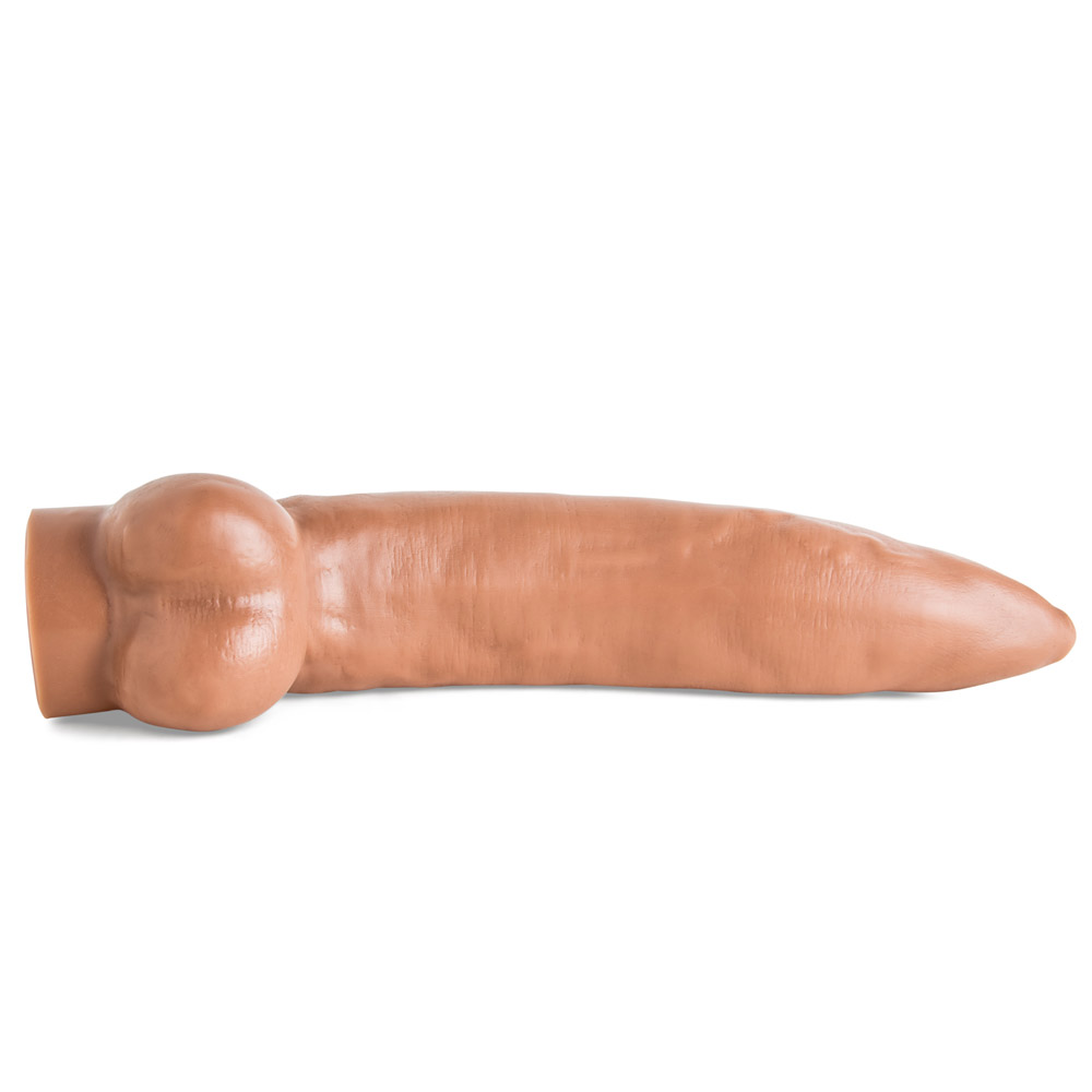 Mr Hankey's XXXCalibur Uncut Realistic Dildo 11.4 Inches to 12.5 Inches 2