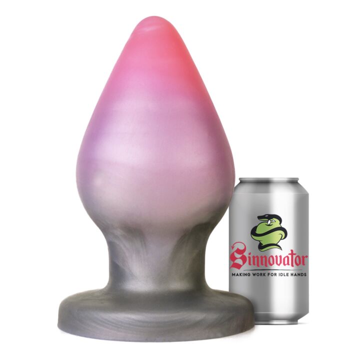 Sinnovator Thick Platinum Silicone Butt Plug