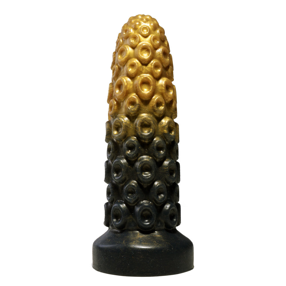 Sinnovator The Textured One Platinum Silicone Dildo 6 Inches to 13.4 Inches (4 Sizes) | UberKinky