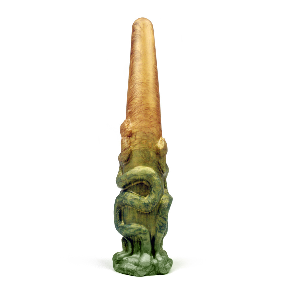 Sinnovator Medusa's Mount Depth Training Platinum Silicone Dildo 6.7 Inches to 22 Inches (4 Sizes) | UberKinky