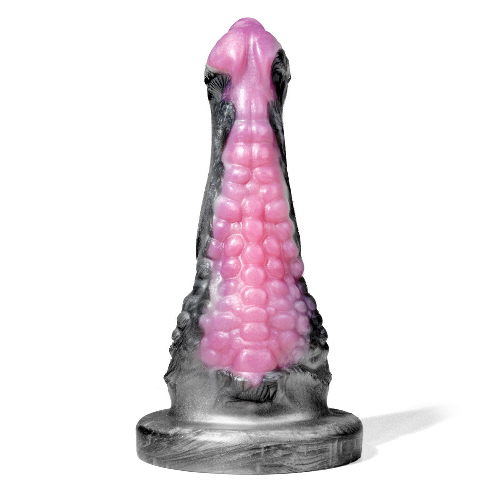 Sinnovator Rhino Platinum Silicone Dildo 6.5 Inches to 12.4 Inches (4 Sizes) | UberKinky