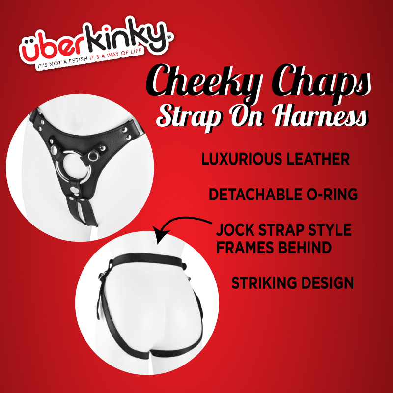 UberKinky Cheeky Chaps Strap On Harness