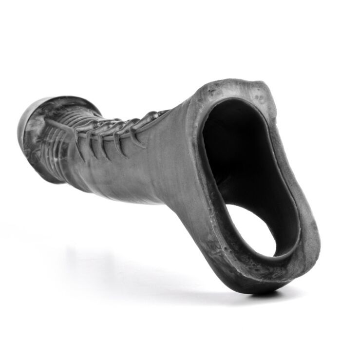 Sinnovator Andromeda Sheath Platinum Silicone Penis Extender 9.5 Inches | UberKinky
