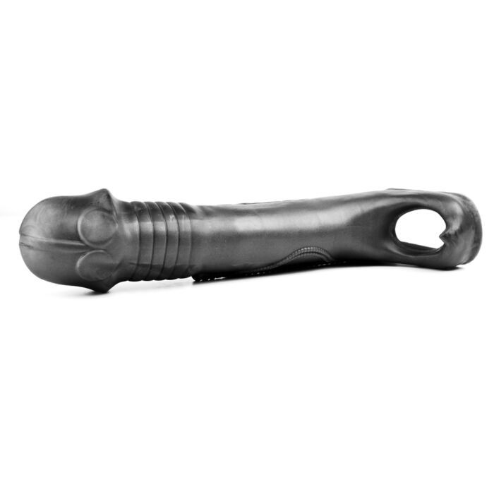 Sinnovator Andromeda Sheath Platinum Silicone Penis Extender 9.5 Inches | UberKinky
