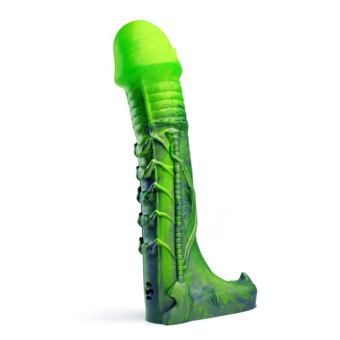 Sinnovator Andromeda Sheath Platinum Silicone Penis Extender 9.5 Inches | UberKinky