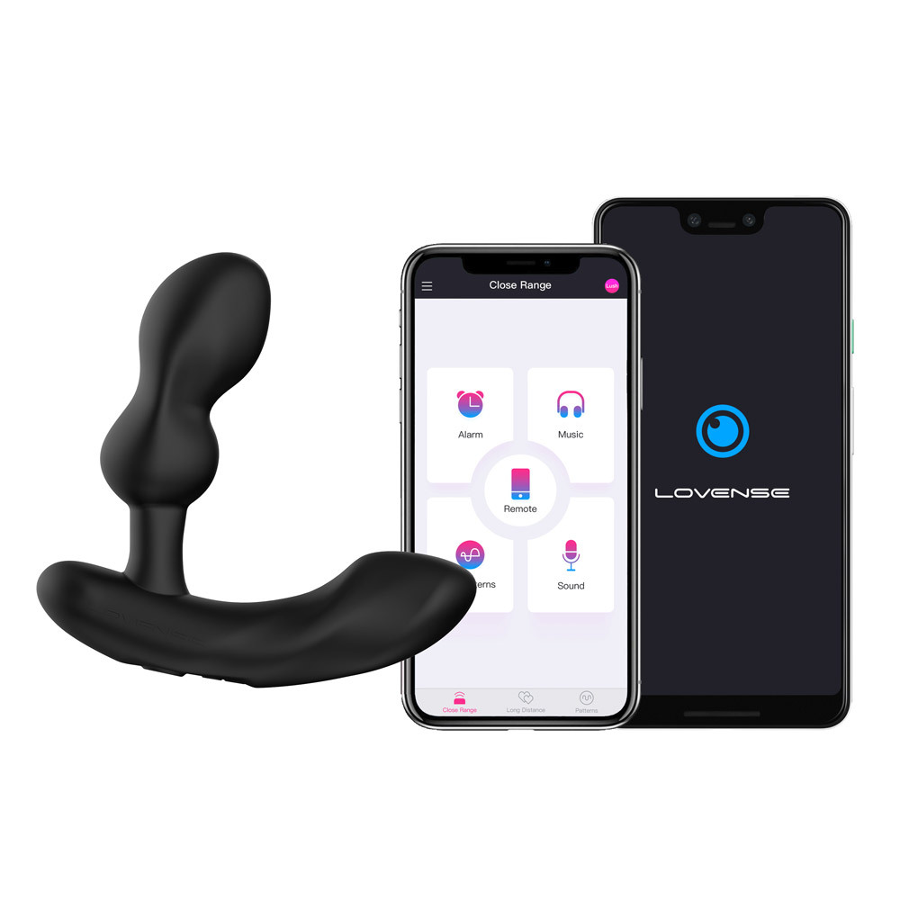 Lovense Edge 2 App Controlled Rechargeable Prostate Massager | UberKinky