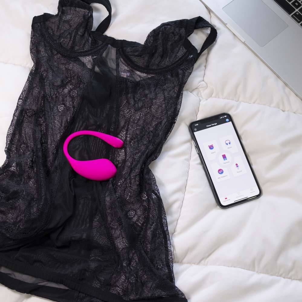 Lovense Lush 3 App Controlled Rechargeable Wearable Vibrator | UberKinky