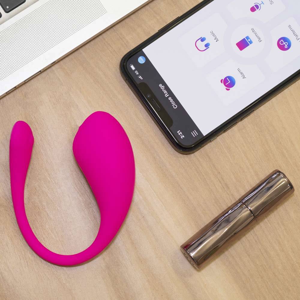 Lovense Lush 3 App Controlled Rechargeable Wearable Vibrator | UberKinky