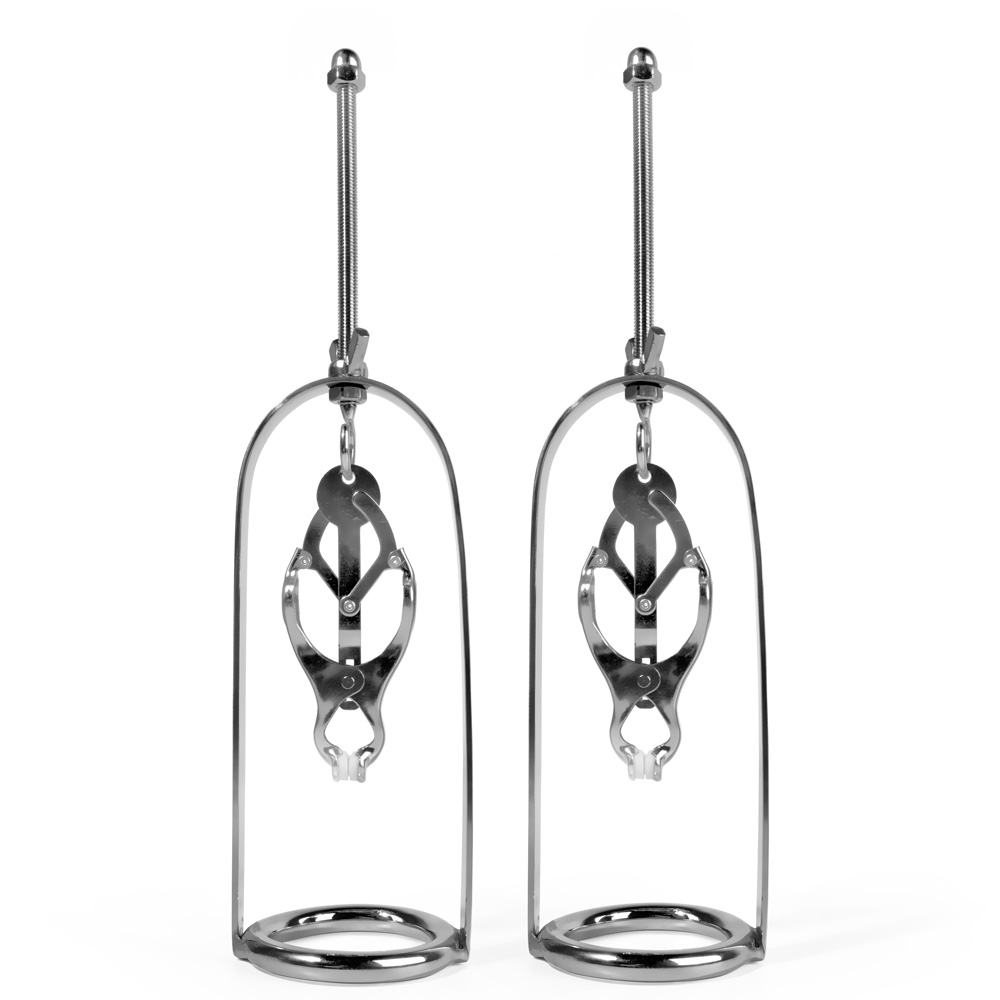 UberKinky Clover Clamp Nipple Stretchers  1